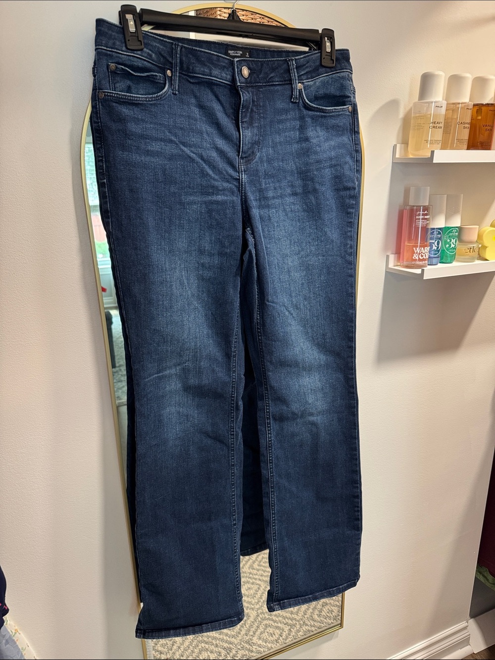 Simply Vera Vera Wang Bootcut Midrise Jeans Size 12 Long